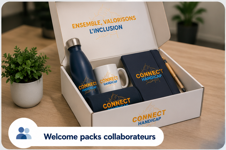 Welcome packs collaborateurs
