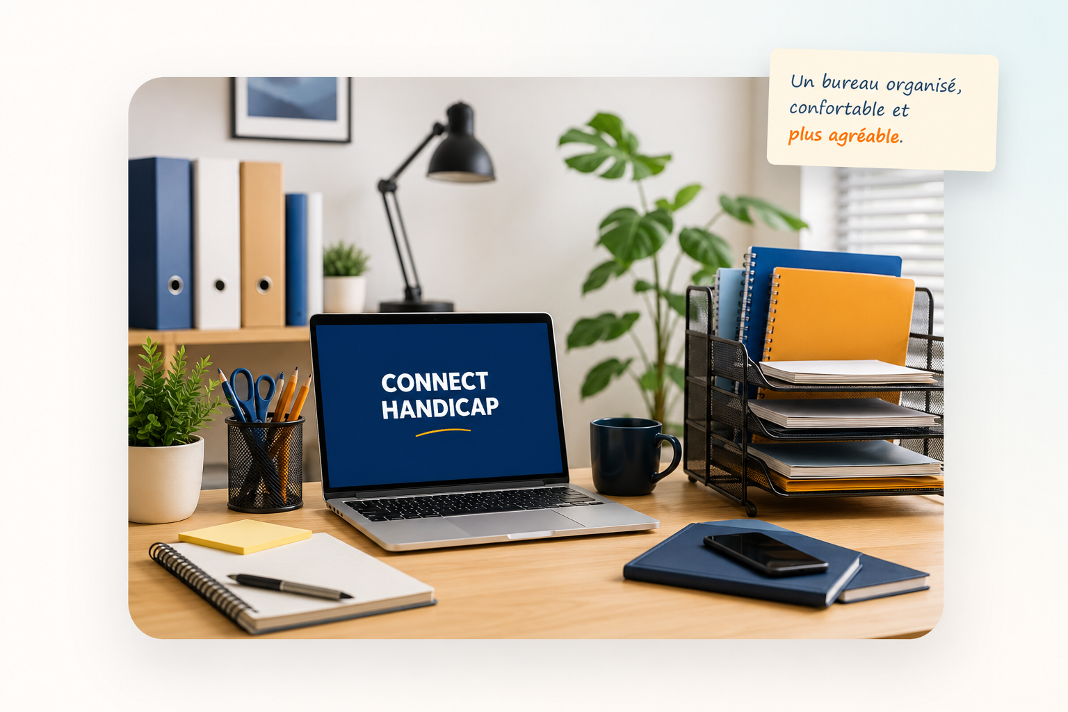 Fournitures et équipements de bureau Connect Handicap