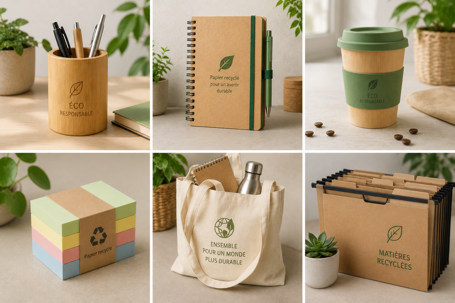 Sélection de produits responsables pour entreprises